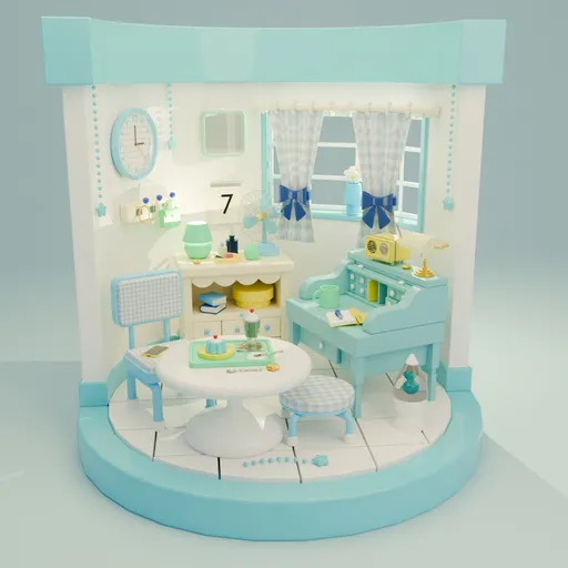 Bedroom Diorama