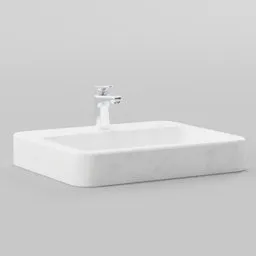 Modern Single Handle Bathroom Faucet