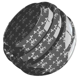 Cartoon Skull Pattern