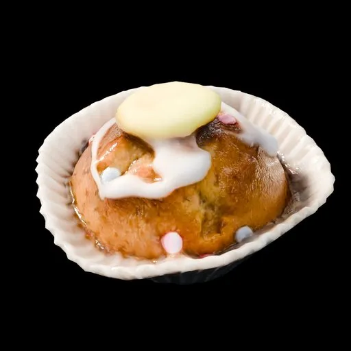 Sweet Birthday Muffin | Photoscan