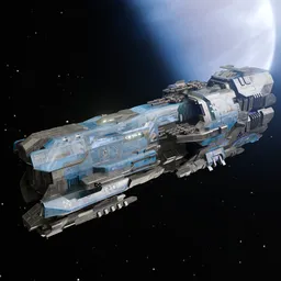 Scifi Space Ship