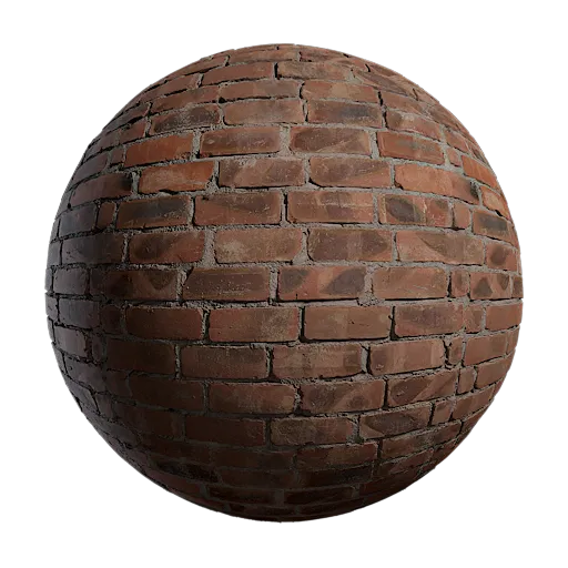 Red brick wall