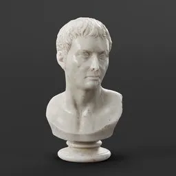 Marble Bust 01