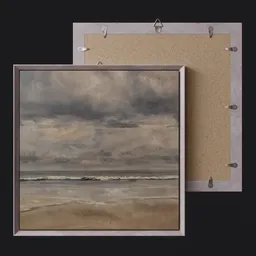 Painting Art Beach / Picture Realistic