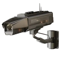 Sci-Fi security Camera