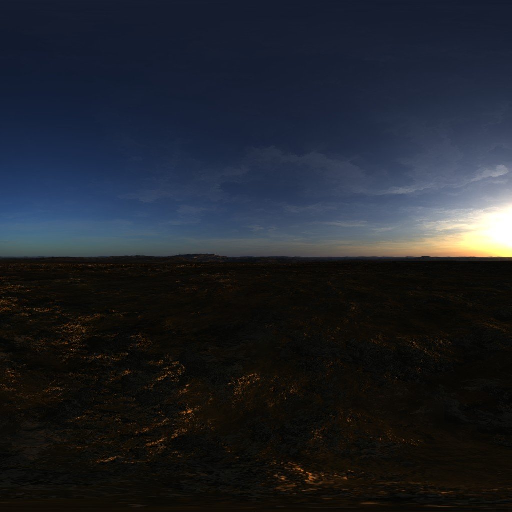 BlenderKit | Download The FREE Classic Binary Sunset Skydome Hdr