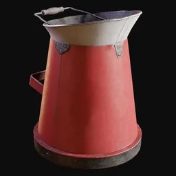 Rustic 5 Gallon Metallic Jug Painted