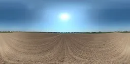 Highsky farmland clouds sunshine