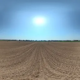 Highsky farmland clouds sunshine