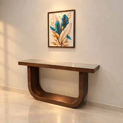 Modern Wooden Console Table
