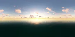 Sunset dusk pure sky