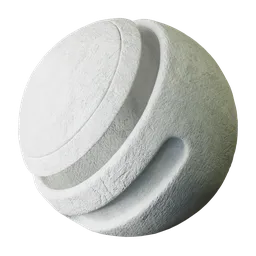 White Rough Plaster