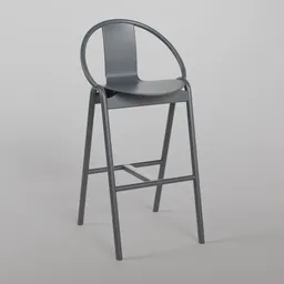 Again Barstool C270 - Graphite Blue
