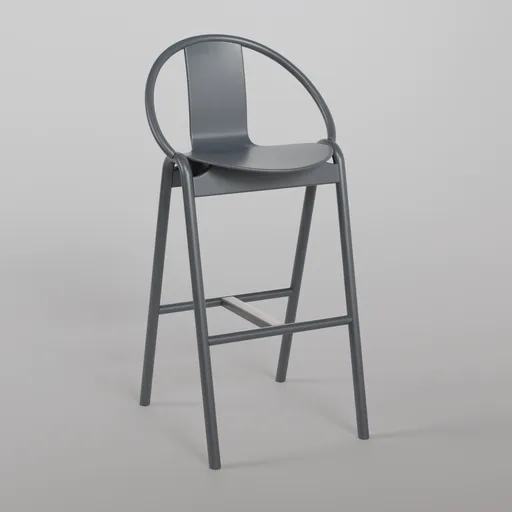 Again Barstool C270 - Graphite Blue