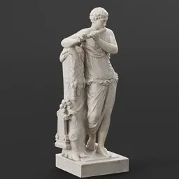 statue of Classic Mercury
