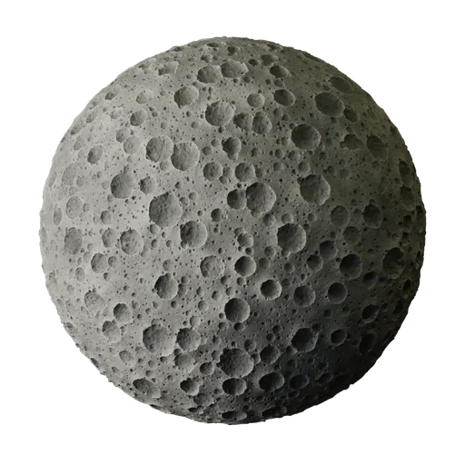 Moon/asteroid rock