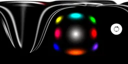 Hdr light black white studio