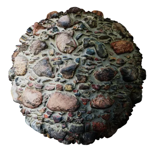 Mixed Stone Wall