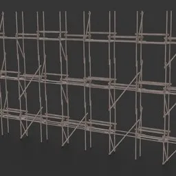 Wooden Scaffold Set