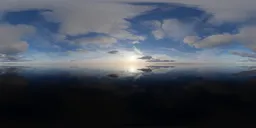 Dramatic Sunset Clouds Sky