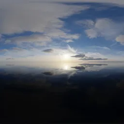 Dramatic Sunset Clouds Sky