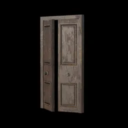 Wood door