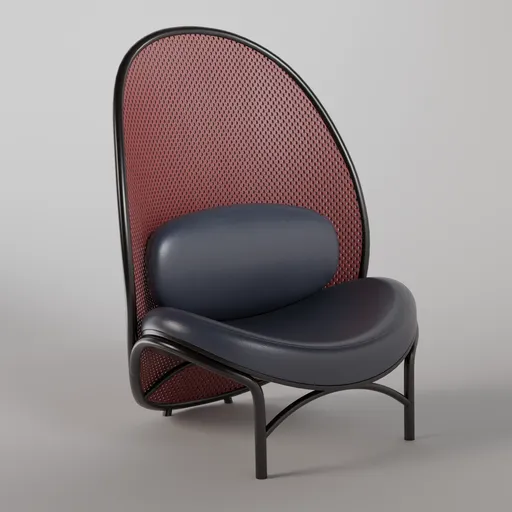 Chips Lounge Chair B105 - Dark Wenge