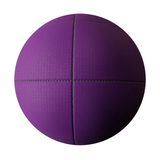 Purple Stitched Fabric