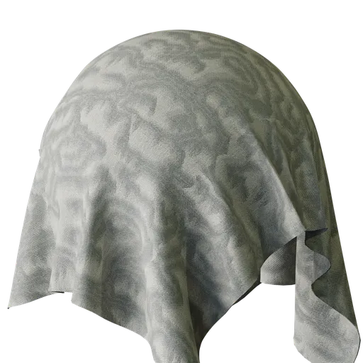 Ornamental Grey Jacquard