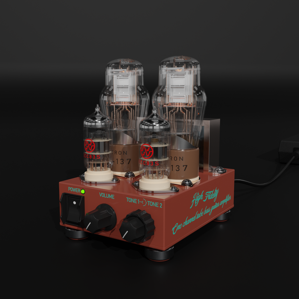 Electric bass guitar Tube amplifier FREE Recording Studios models