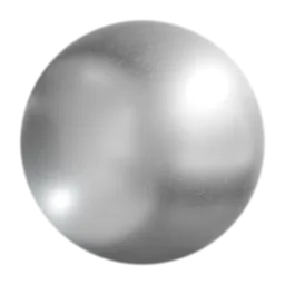 Worn polished steel