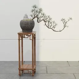 Zen Cascade Bonsai Pot
