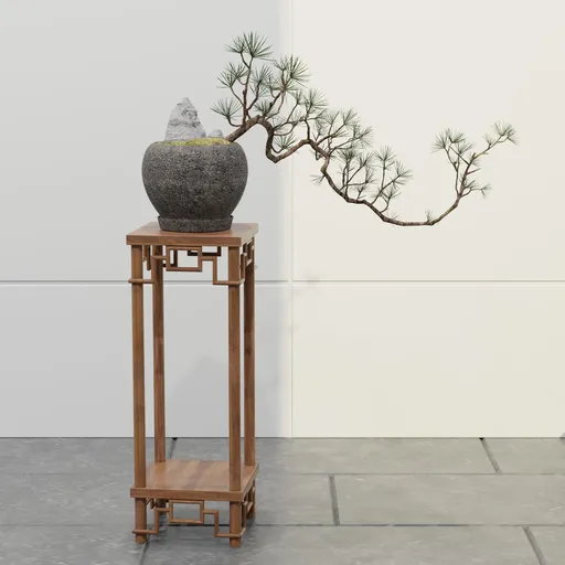 Zen Cascade Bonsai Pot