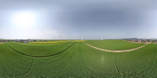 Green framland
