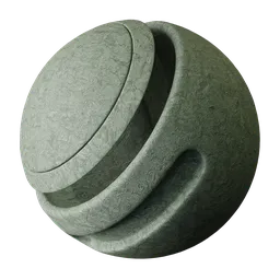 Simple green plaster