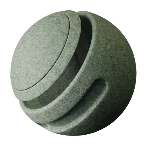 Simple green plaster