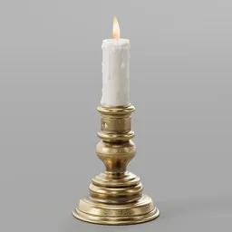 New low candlestick set