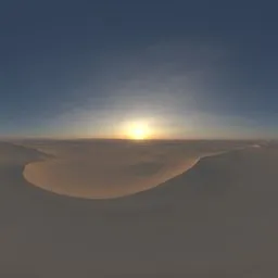 Sunset Desert