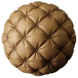 Quilted Leather Tan