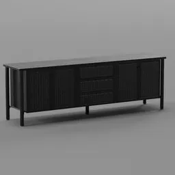 Solid Wood TV Stand