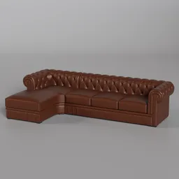 Leather Sectional