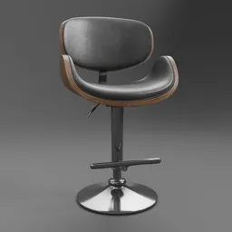 Eames Lounge Bar Stool