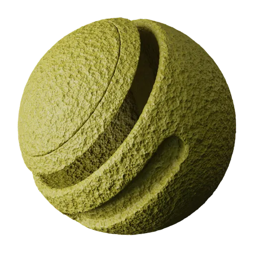 Yellow sponge material