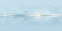 Soft Blue Horizon Sunrise