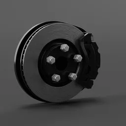 Car braking system for compact cars