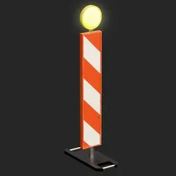 Road Work Safety Light