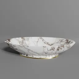 Marble fruitbowl