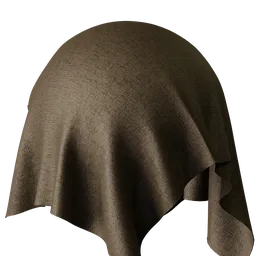 Plain Brown Chenille