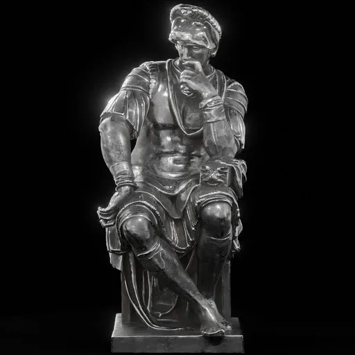 statue of Steel Lorenzo de medici