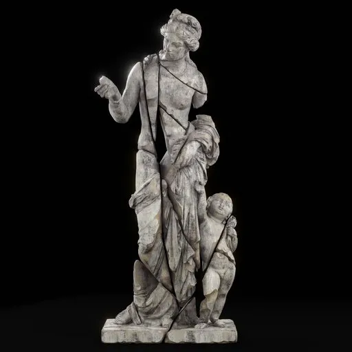statue of Venus with a child_dmg